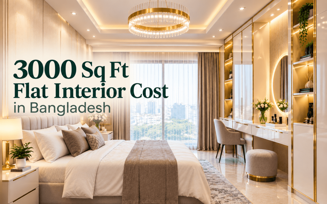 3000 Sq Ft Flat Interior Cost in Bangladesh: A Practical Budget Guide