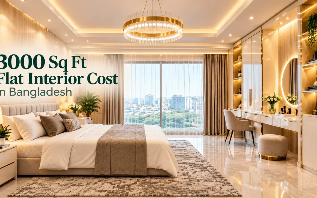 3000 Sq Ft Flat Interior Cost in Bangladesh: A Practical Budget Guide