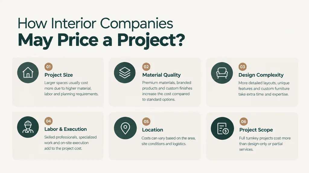 Interior Project Pricing Guide Interior Project Pricing Guide