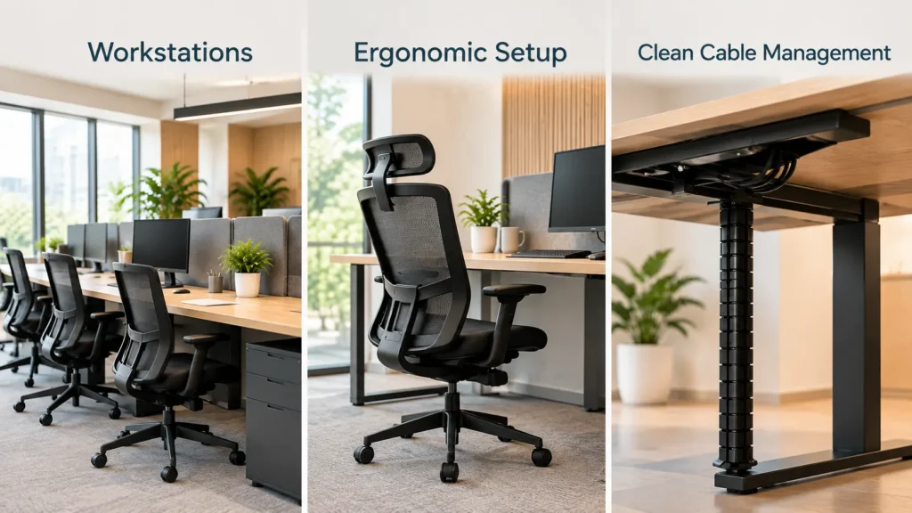 Workstation Design for Corporate Offices