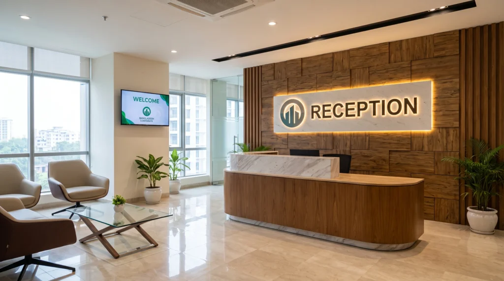 reception area