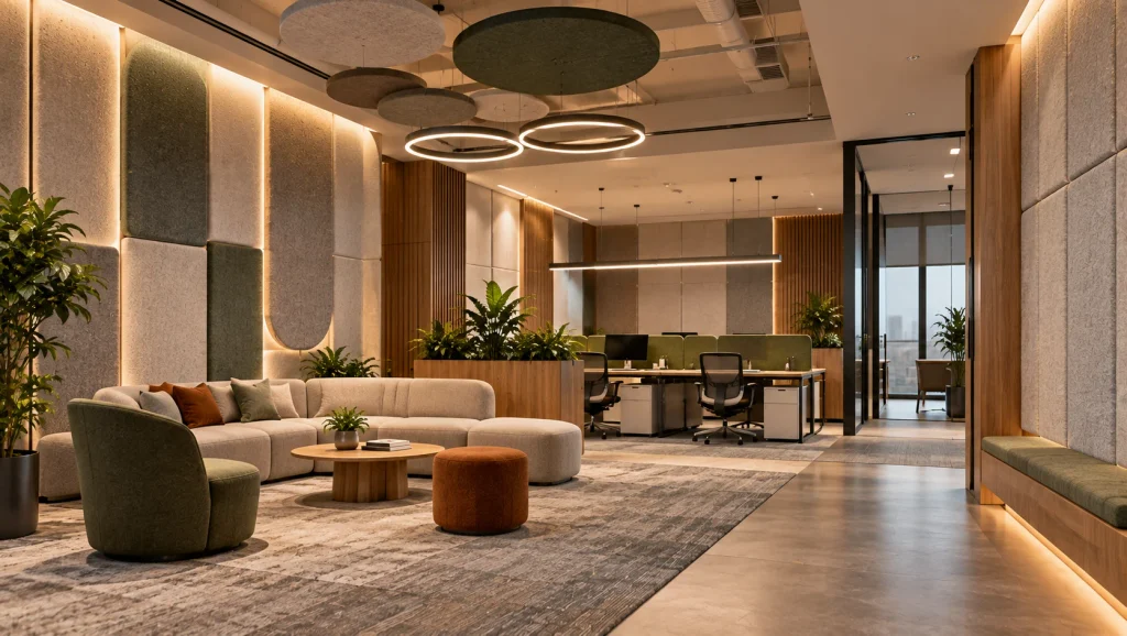 Fabric and Acoustic Materials for Comfort