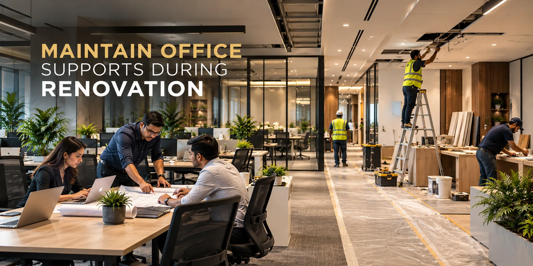 Maintain Office Supports During Renovation