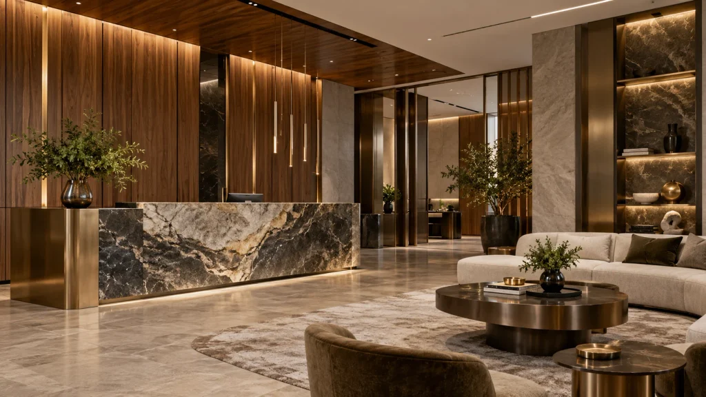 Stone Wood and Metal Together