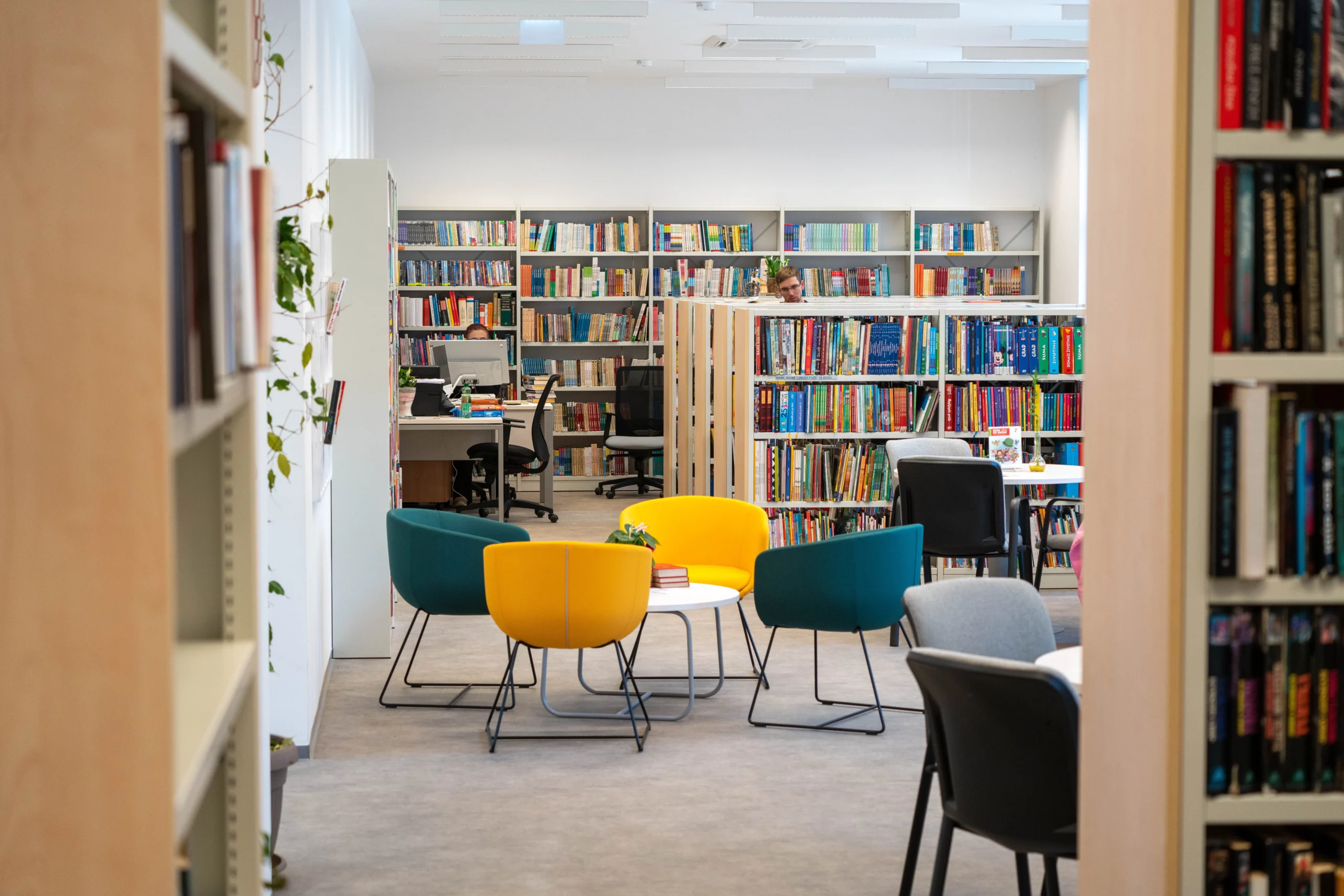 library interior design