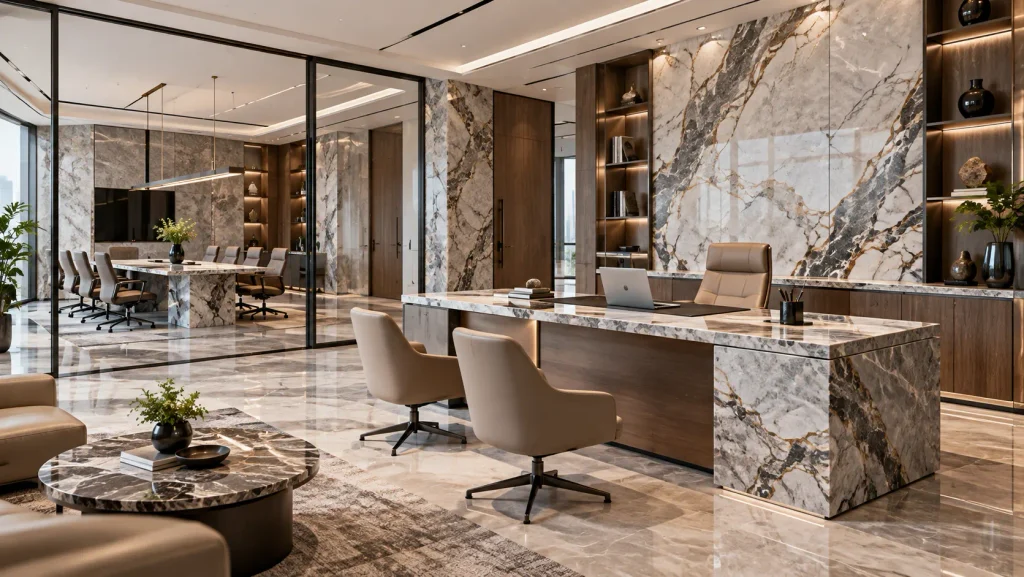 marble stone office